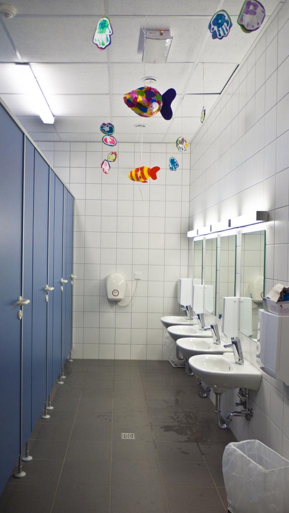 Salle sanitaire adaptée aux enfants de la crèche Gütersloh